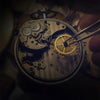 Horloge Steampunk Engrenage Tournant