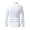 Chemise à Col Mao Brodée