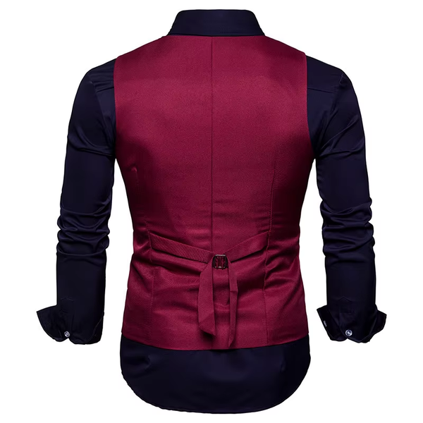 Gilet de Costume Rouge