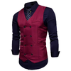 Gilet de Costume Rouge