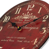 Horloge Steampunk Vintage Rouge