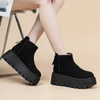 Bottines Chelsea en Daim