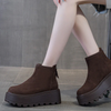 Bottines Chelsea en Daim