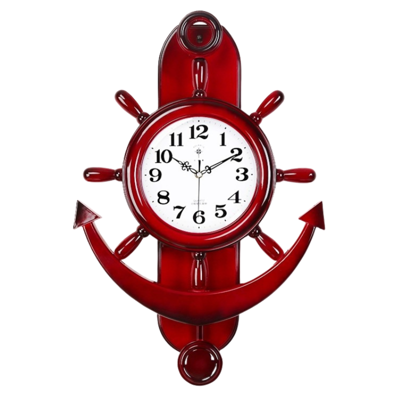Horloge Steampunk Gouvernail