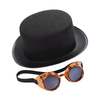 Chapeau Steampunk Avec Lunettes de Soudure