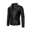 Veste Aviateur Col Fourrure Homme
