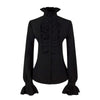Chemise Victorienne avec Volant Femme