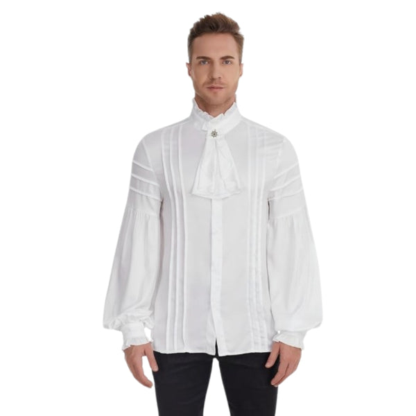 Chemise Steampunk Homme à Jabot