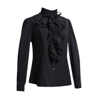 Chemise Steampunk Noire Femme