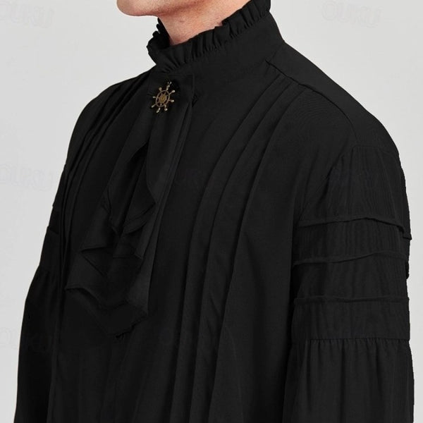 Chemise Victorienne Col Jabot Homme