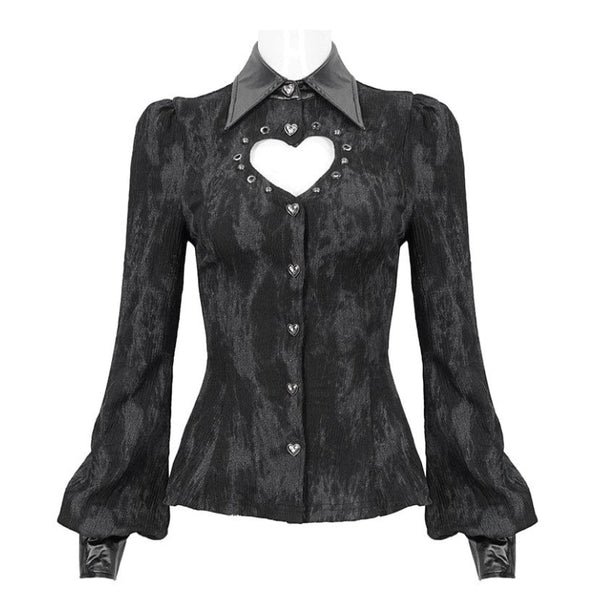 Chemise Steampunk Col Ouvert