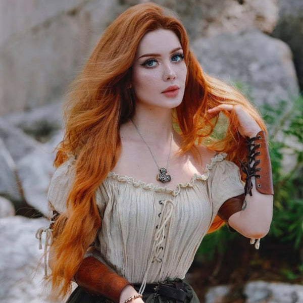 Chemise Steampunk Epaules Dénudées