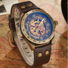 montre homme mécanisme apparent