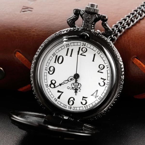 montre à gousset poker quartz