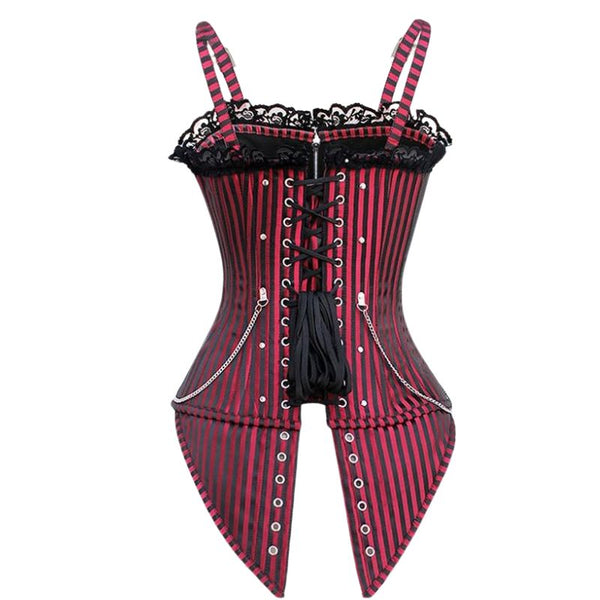 Corset Steampunk Vintage Serre Taille