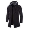 cardigan capuche homme noir