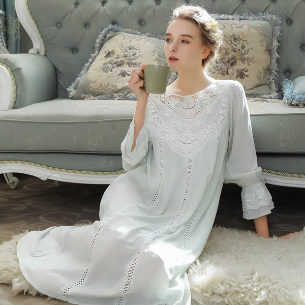 Chemise de Nuit Style Victorien