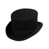 chapeau noir haut de forme homme