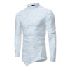 chemise asymétrique homme