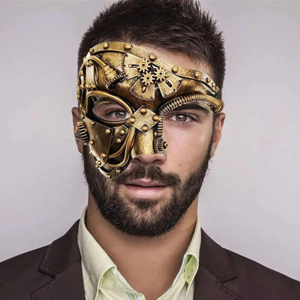 demi masque squelette