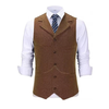 Gilet Steampunk Homme Sans Manche porté avec chemise et cravate