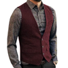 Gilet de Costume Steampunk Vintage - Bordeaux