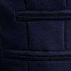 Gilet Vintage - zoom poches passepoilées bleu marine