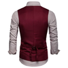 Gilet Vintage - bordeaux, vue de dos