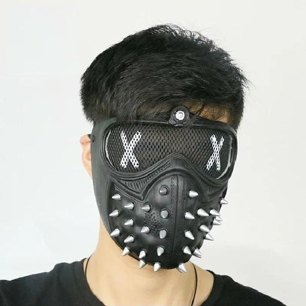 masque punk noir