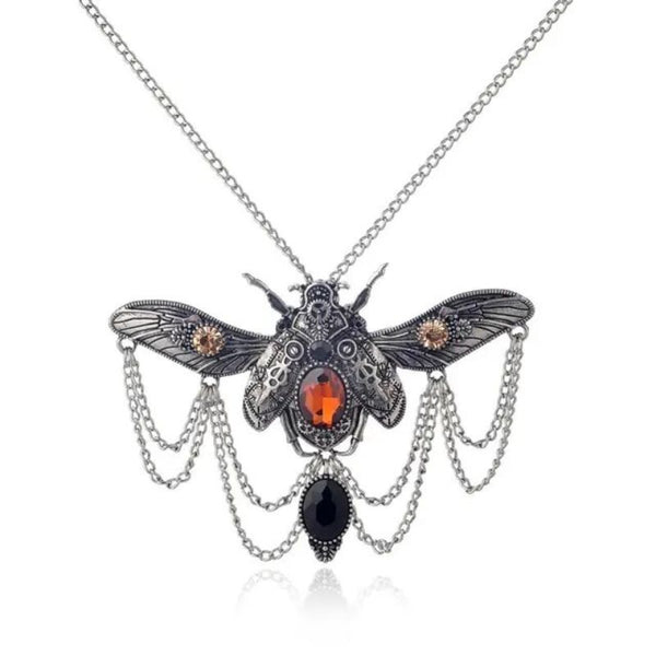 pendentif steampunk insecte
