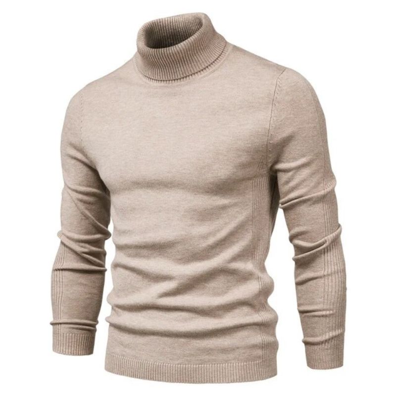 Pull Col Roulé Homme Slim | Steampunk Boutique