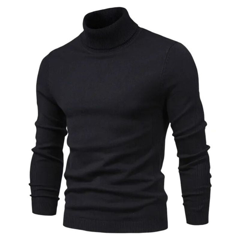 Pull Col Roulé Homme Slim | Steampunk Boutique
