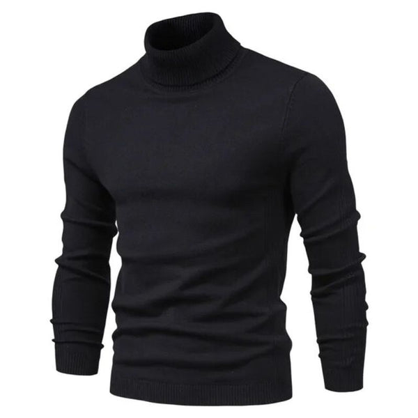 pull col roulé homme slim fit