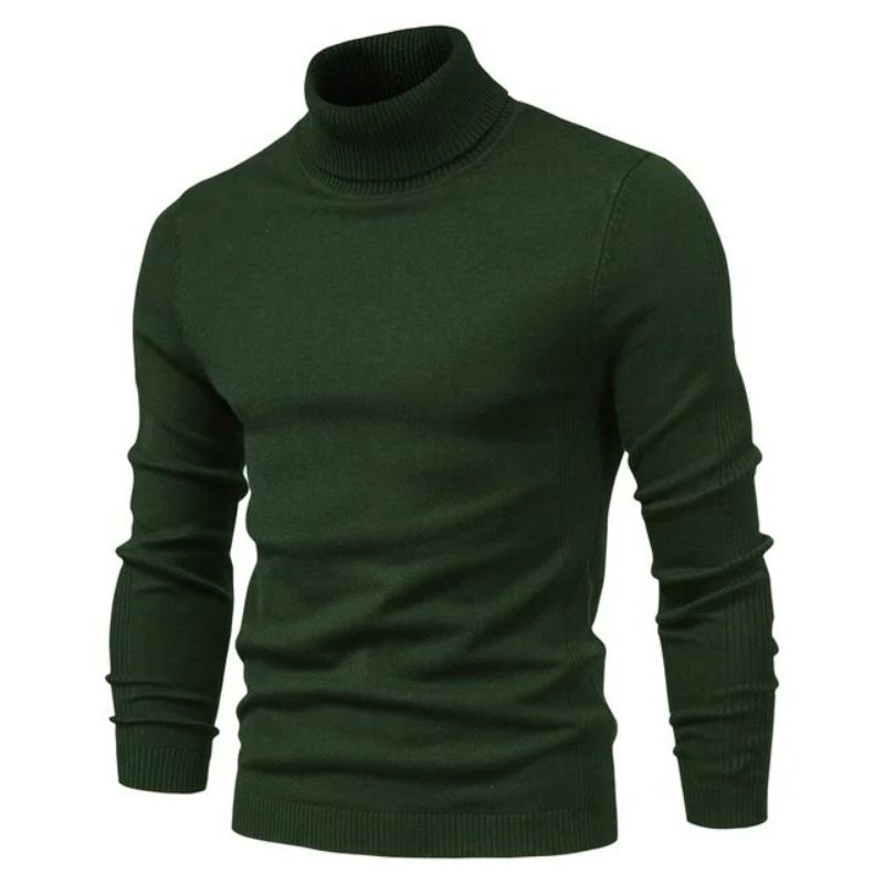 Pull Col Roulé Homme Slim | Steampunk Boutique