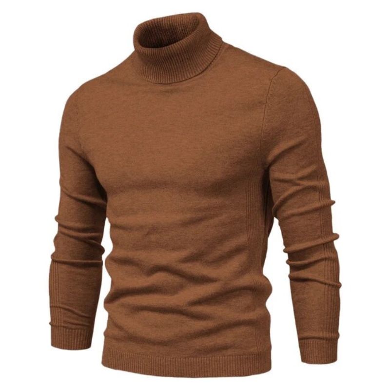 Pull Col Roulé Homme Slim | Steampunk Boutique