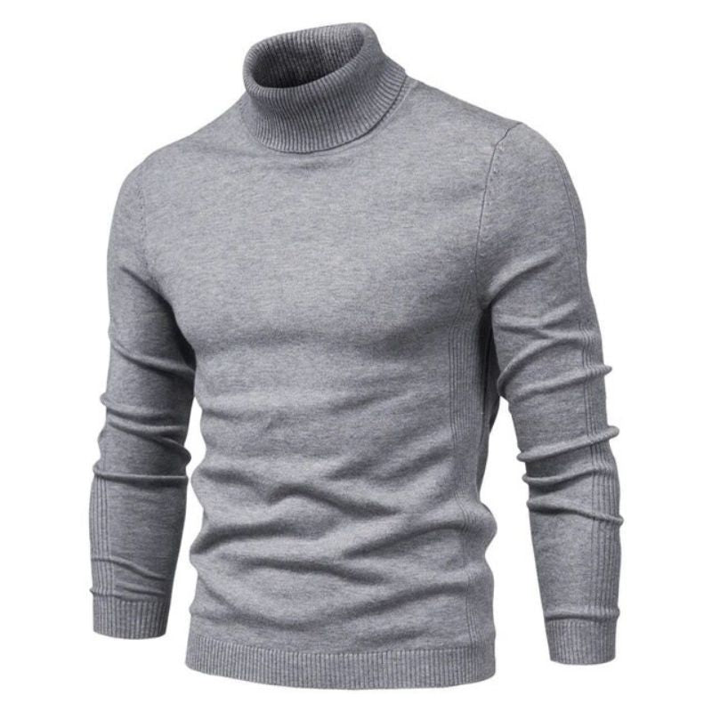 Pull Col Roulé Homme Slim | Steampunk Boutique