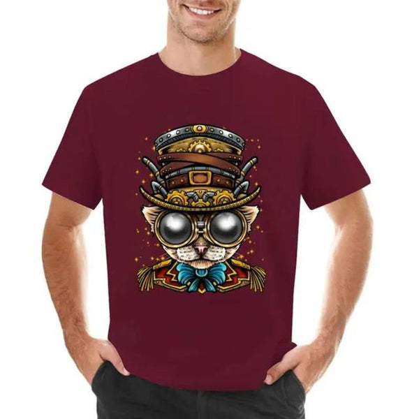 t-shirt steampunk homme