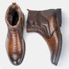 boots marron homme style