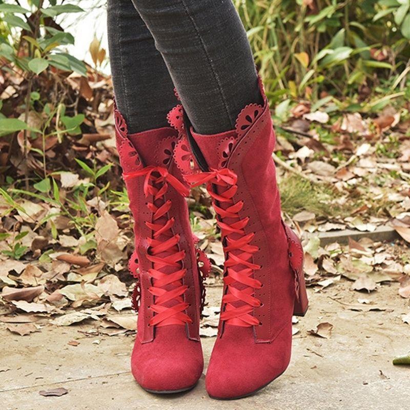 Talon Bobine Bottes Victoriennes Femme Bottines Victoriennes Femme