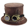 chapeau steampunk cuir