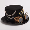 chapeau steampunk engrenage homme