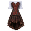 Costume Steampunk Corset marron