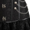 robe corset bustier noire