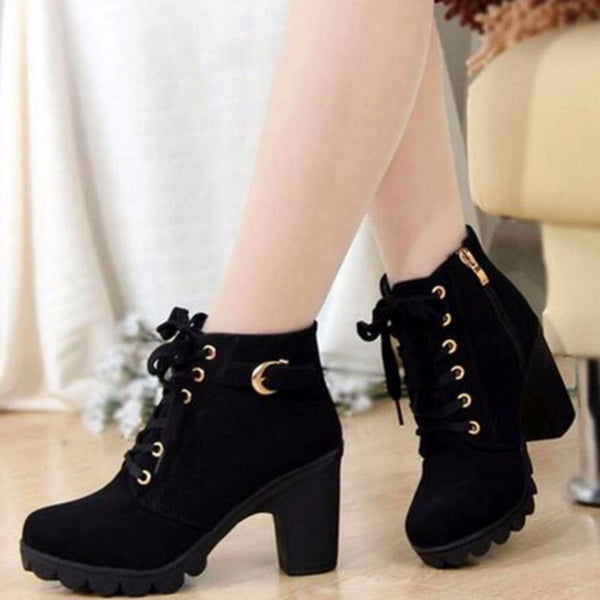 Dasongff Bottines Femme Gothiques Vintage Steampunk Ankle Bottes À Lacets en PU Cuir À Talon Louis Bottes Court Victoriennes à Talon Louis Vintage Punk Bottes à Bout Pointu Décontractées Dasongff Bottines Femme Gothiques Vintage Steampunk Ankle Bottes À Lacets en PU Cuir À Talon Louis Bottes Court Victoriennes à Talon Louis Vintage Punk Bottes à Bout Pointu Décontractées