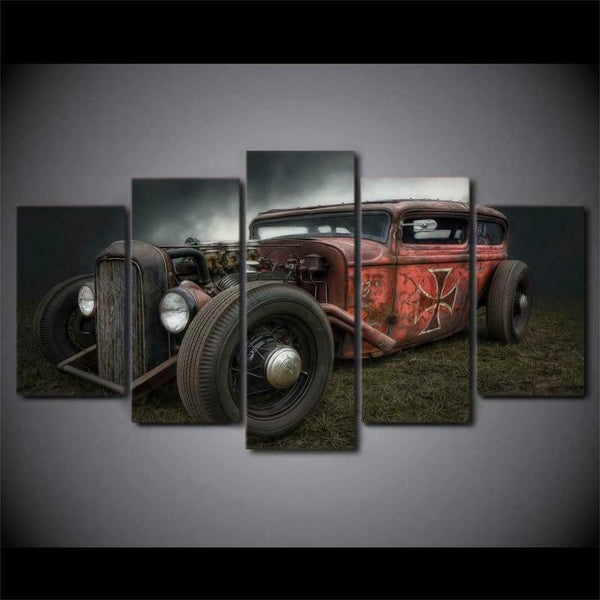 tableau voiture vintage