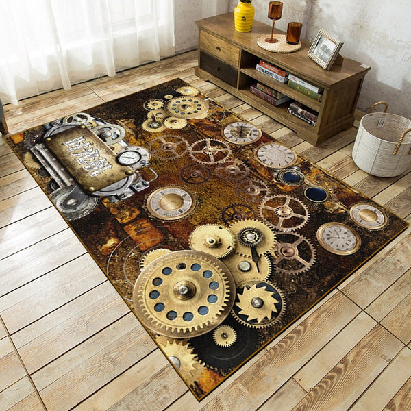 tapis steampunk