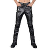 pantalon punk cuir