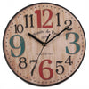horloge vintage bois