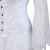 robe steampunk blanche