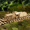 maquette locomotive à vapeur bois